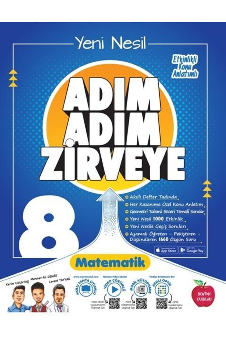 Yeni--8.sınıf Adım Adım Matematik Konu Anlatımlı
