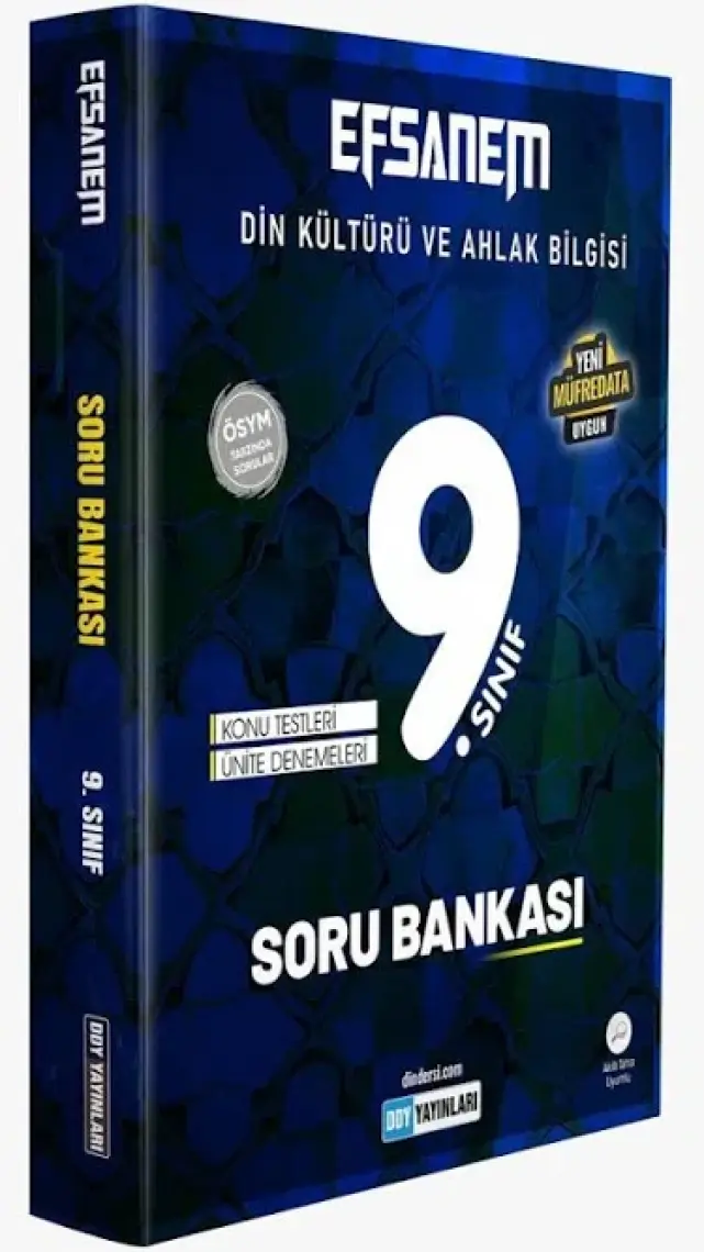 Ddy 9.sınıf Din Kültürü Ve Ahlak Bilgisi Efsane Soru Bankası 2025 Baskı