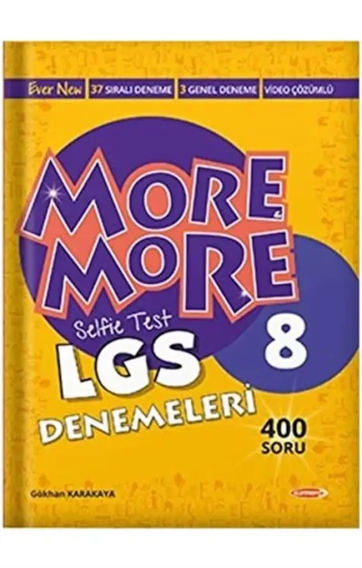 8 Sınıf More And More Selfie Test Lgs Denemeleri