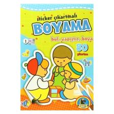 Sticker Çıkartmalı Boyama (6 Kitap Takım)