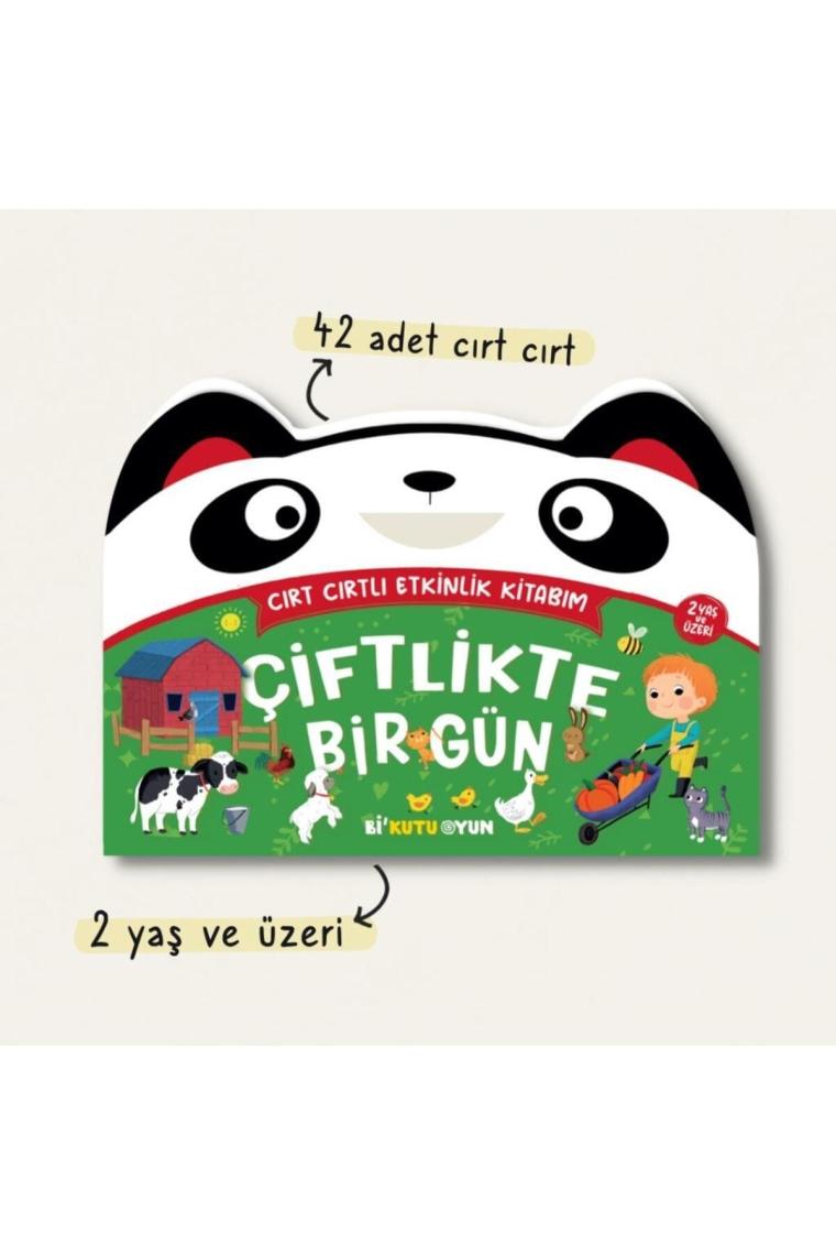 Cırt Cırtlı Etkinlik Kitabım – Çiftlikte Bir Gün (2+ Yaş)