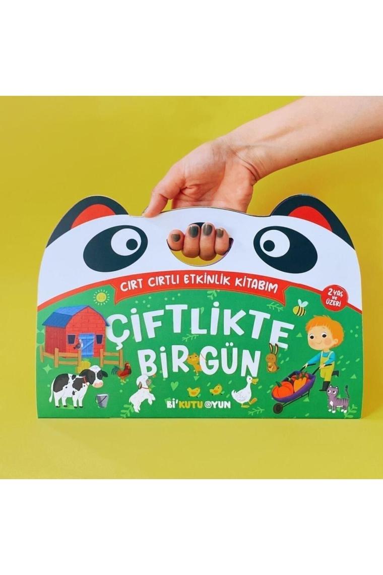Cırt Cırtlı Etkinlik Kitabım – Çiftlikte Bir Gün (2+ Yaş)