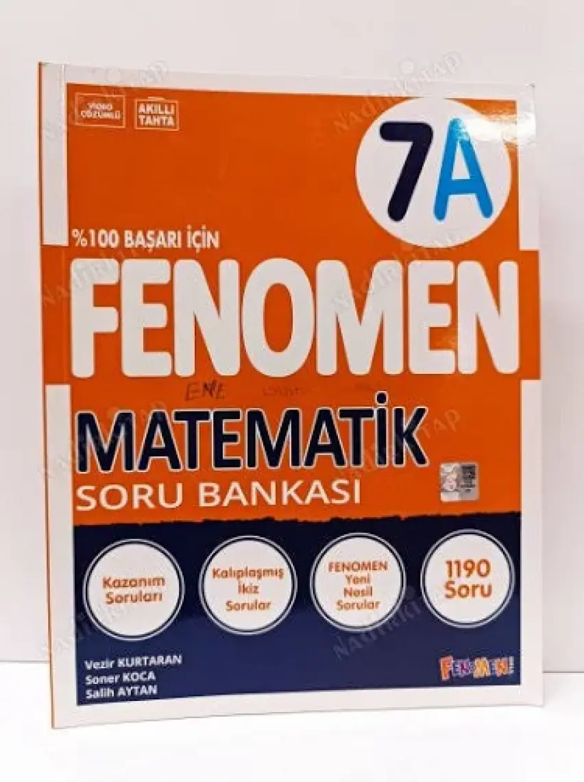 Fenomen 7. Sınıf Yeni Nesil 2023 Matematik Soru Bankası A B 2 Kitap