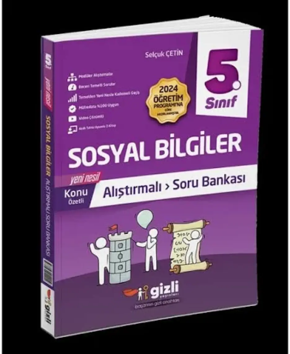 5. Sınıf Sosyal Bilgiler Alıştırmalı Soru Bankası 2024