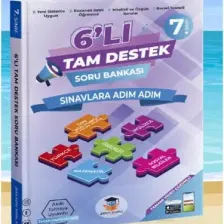 7. Sınıf 6'lı Tam Destek Tüm Dersler Soru Bankası