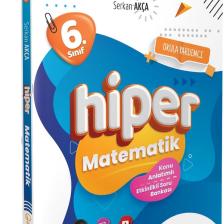 2025 6. Sınıf Hiper Matematik Konu Anlatımlı & Etkinlikli Soru Bankası | Serkan Akça
