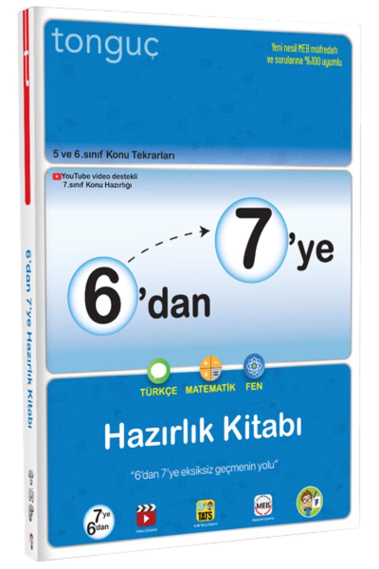 Tonguç 6'dan 7'ye Hazırlık Kitabı