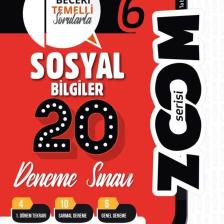 Günay Yayınları 6. Sınıf Sosyal Bilgiler 20'li Branş Denemeler