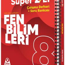8. Sınıf Süper İkili Fen Bilimleri Seti 2 Kitap