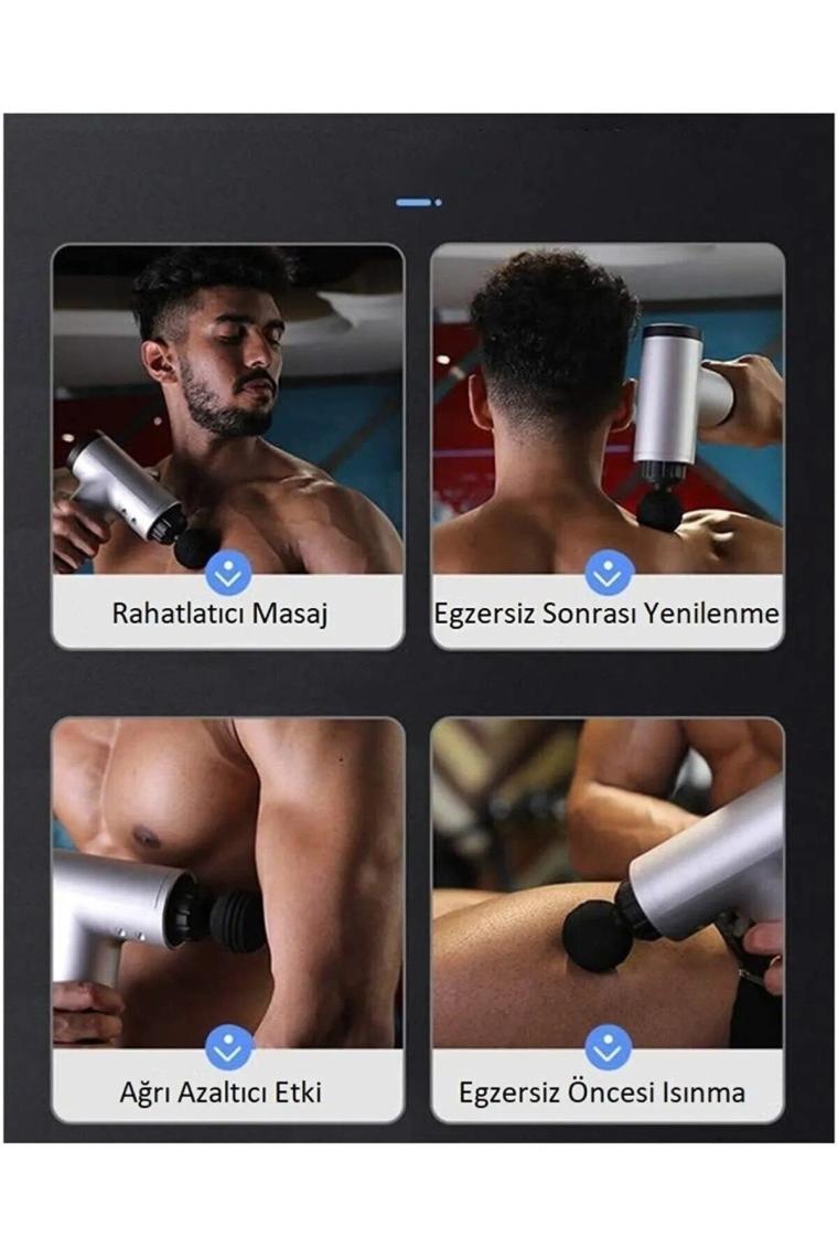 DN-133: Ağrılarınıza Son Veren 6 Kademeli Şarjlı Masaj Aleti