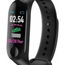 Teknomila Siyah M3 Band Spor Modları, Nabız Ölçer Akıllı Bileklik Akıllı Saat M3BAND