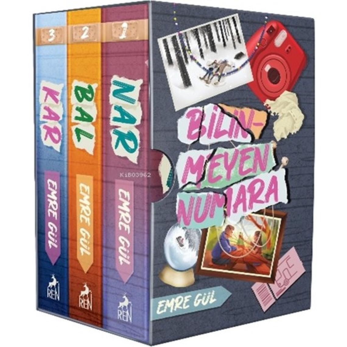 Bilinmeyen Numara Serisi: Nal - Bal - Kar - 3 Kitap - Kutulu Set