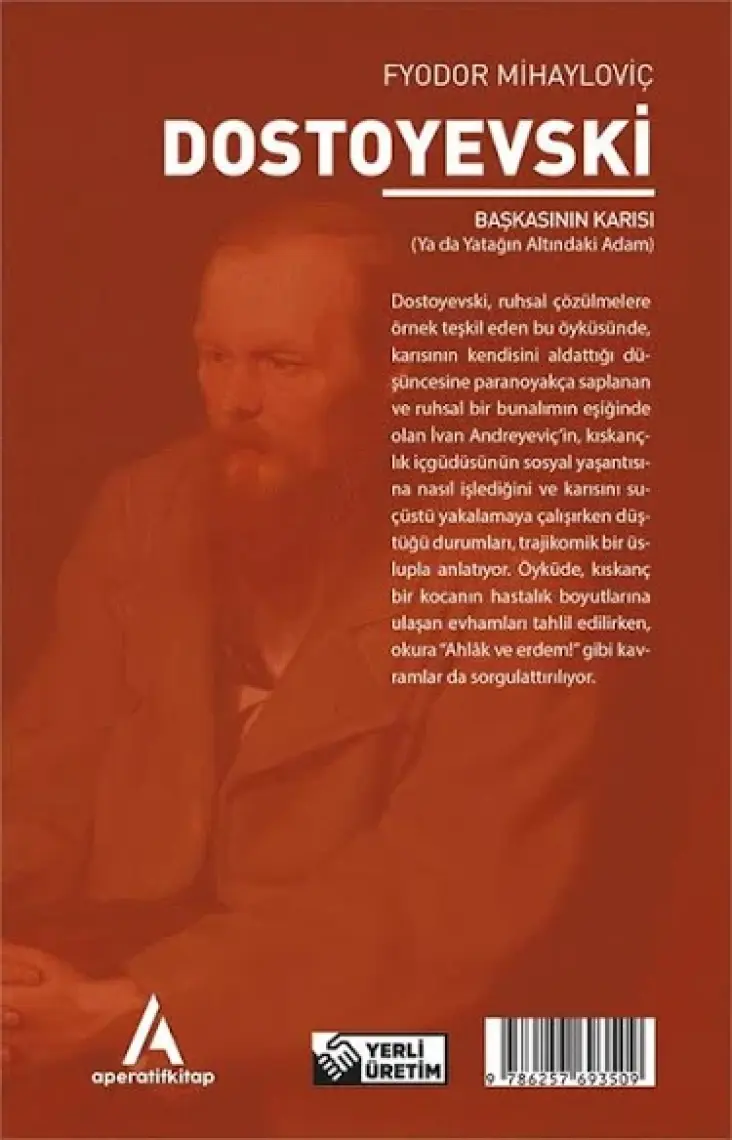 Aperatif Kitap Yayınları Başkasının Karısı - Dostoyevski - Aperatif Dünya Klasikleri