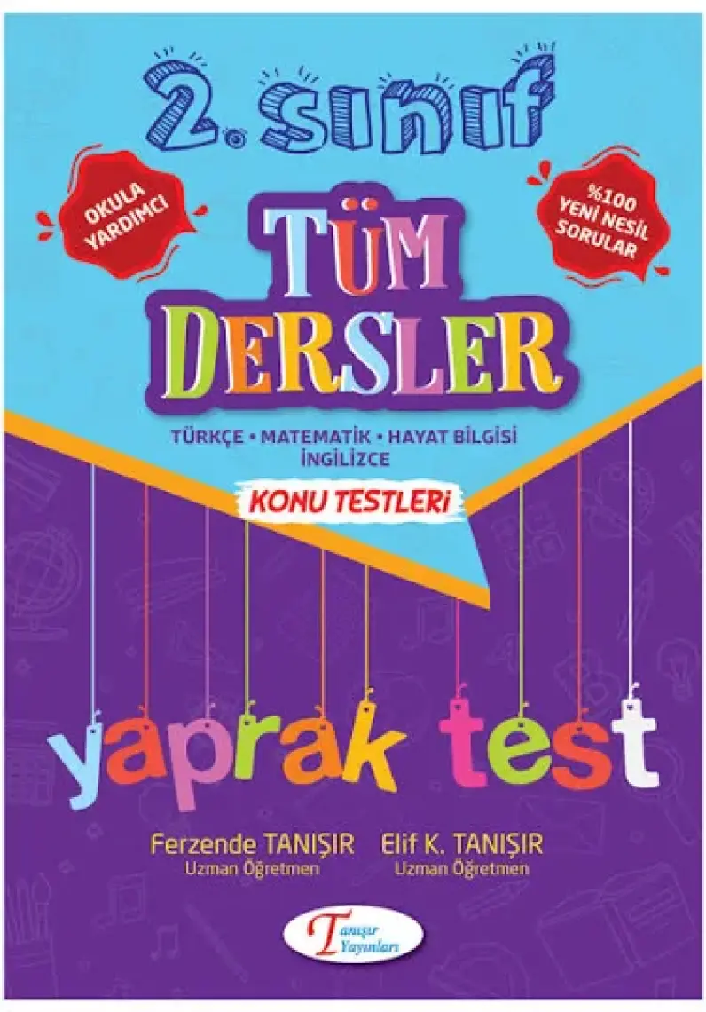 2 Sınıf Tüm Dersler Yaprak Test