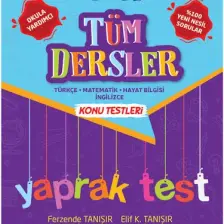 2 Sınıf Tüm Dersler Yaprak Test