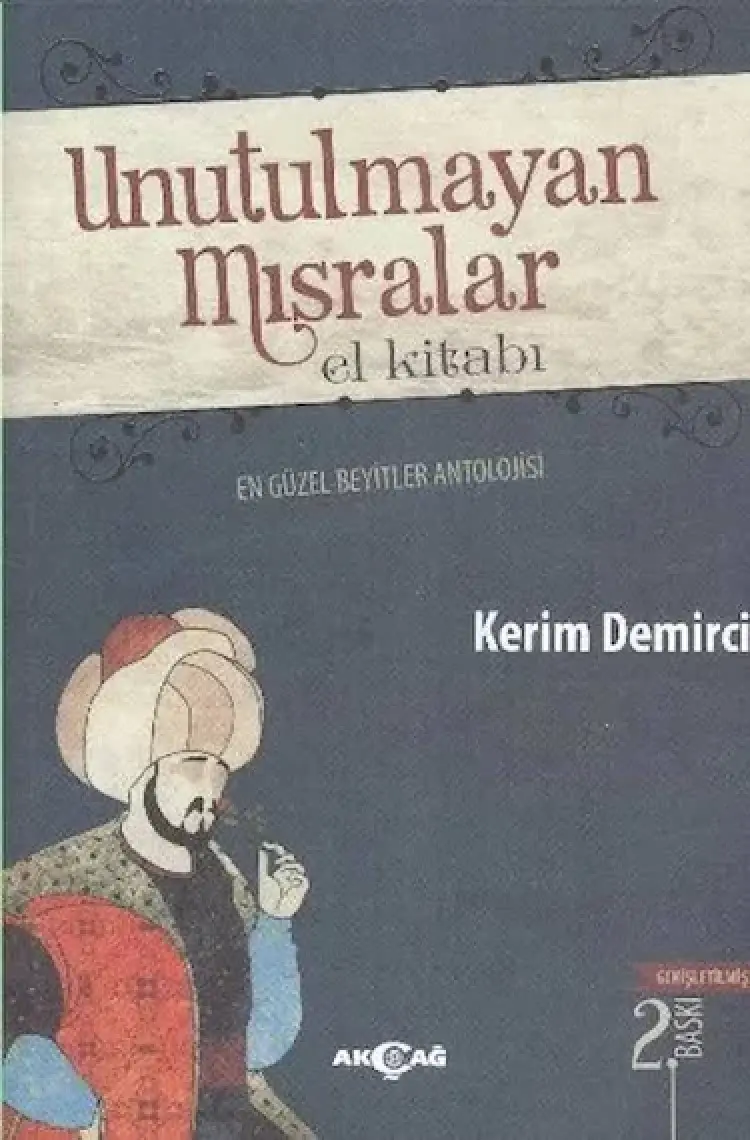Akçağ Yayınları Unutulmayan Mısralar El Kitabı