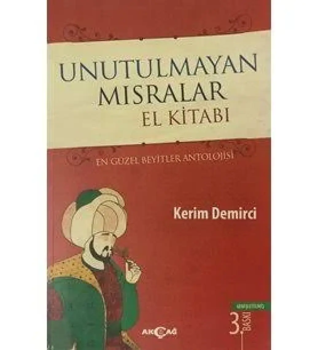 Akçağ Yayınları Unutulmayan Mısralar El Kitabı