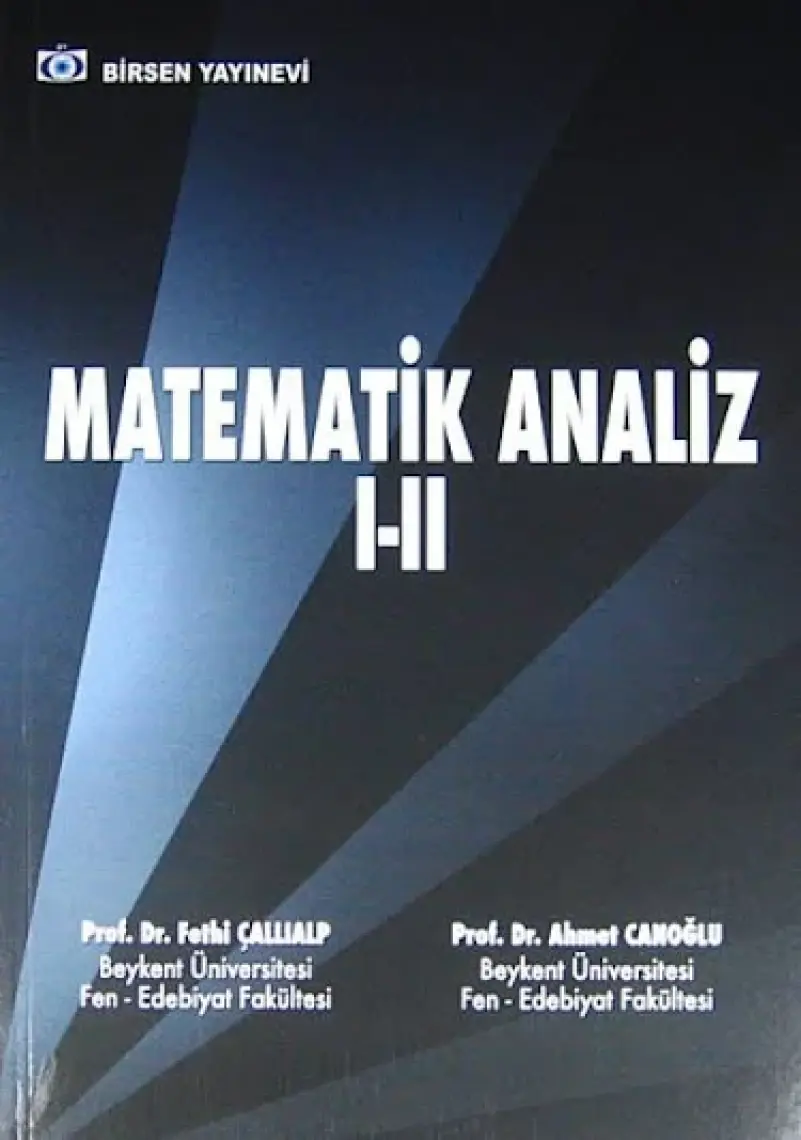 Matematik Analiz 1 - 2