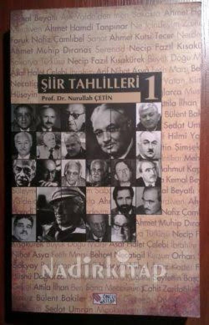 Akçağ Yayınları Şiir Tahlilleri 1