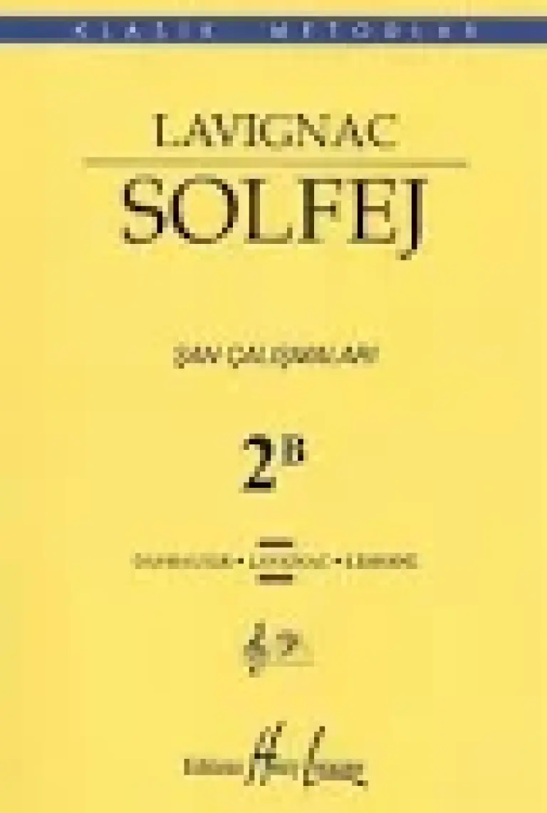 Lavignac Solfej 2B (Küçük Boy) - Danhauser