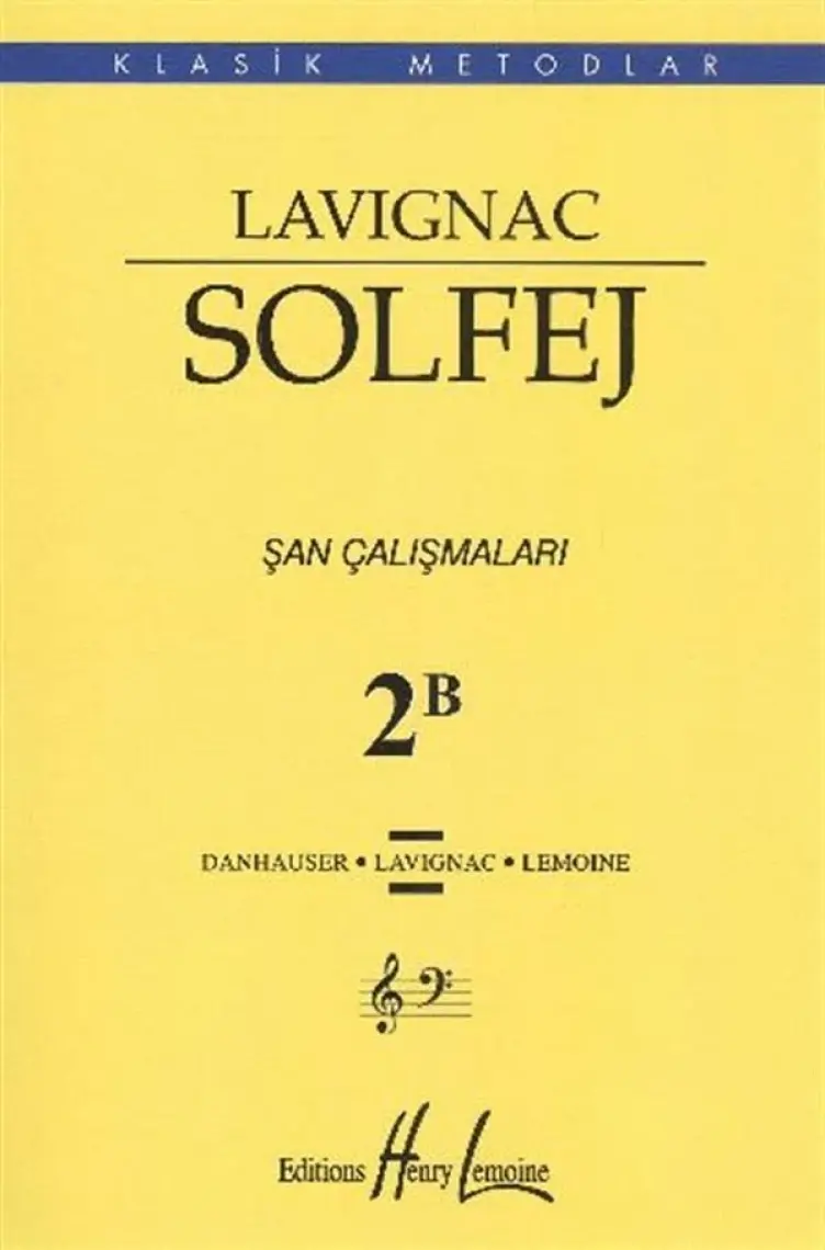 Lavignac Solfej 2B (Küçük Boy) - Danhauser