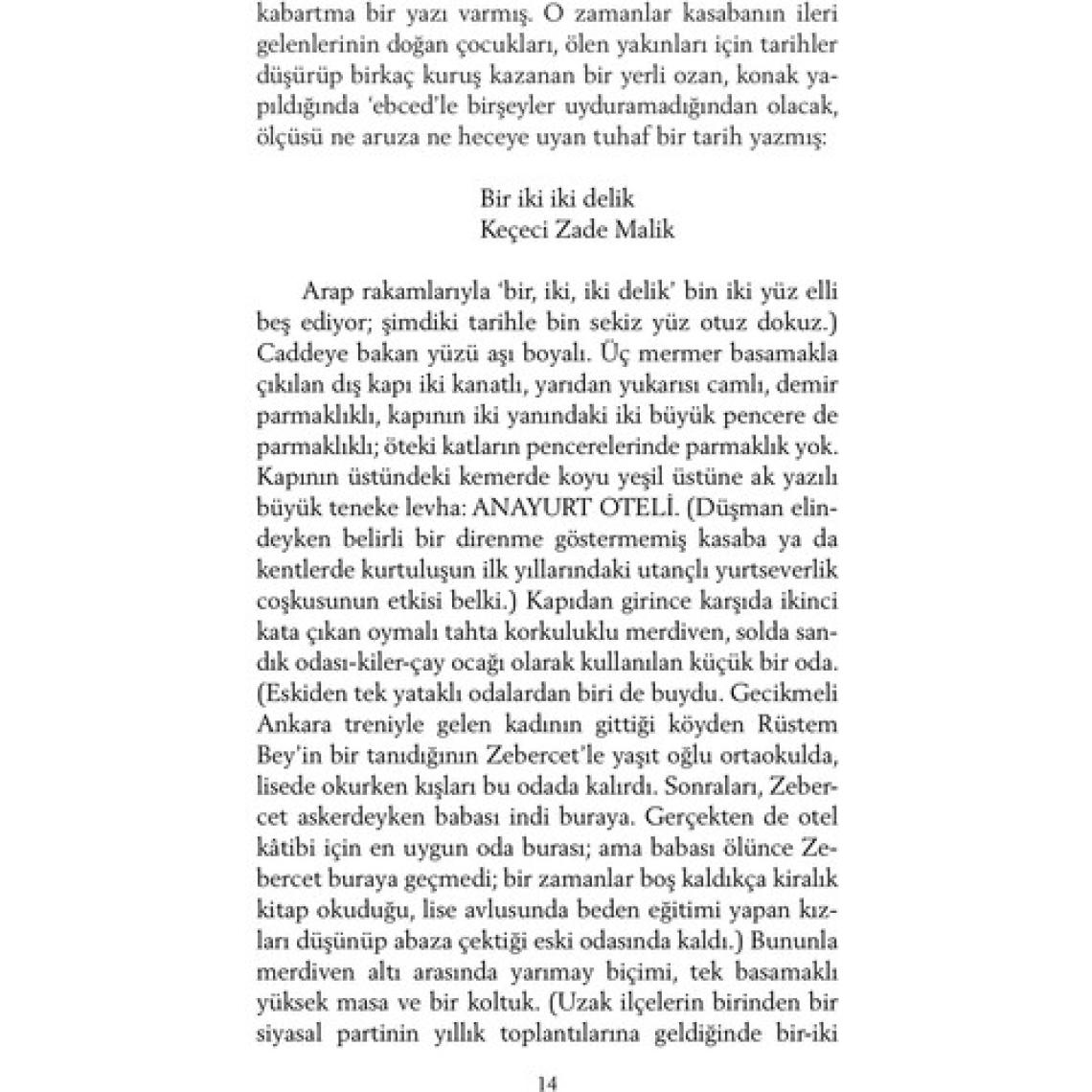Anayurt Oteli - Yusuf Atılgan