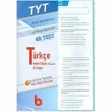 Basamak Yayınları Tyt Türkçe Çek Kopar Yaprak Test Basamak Yayınları