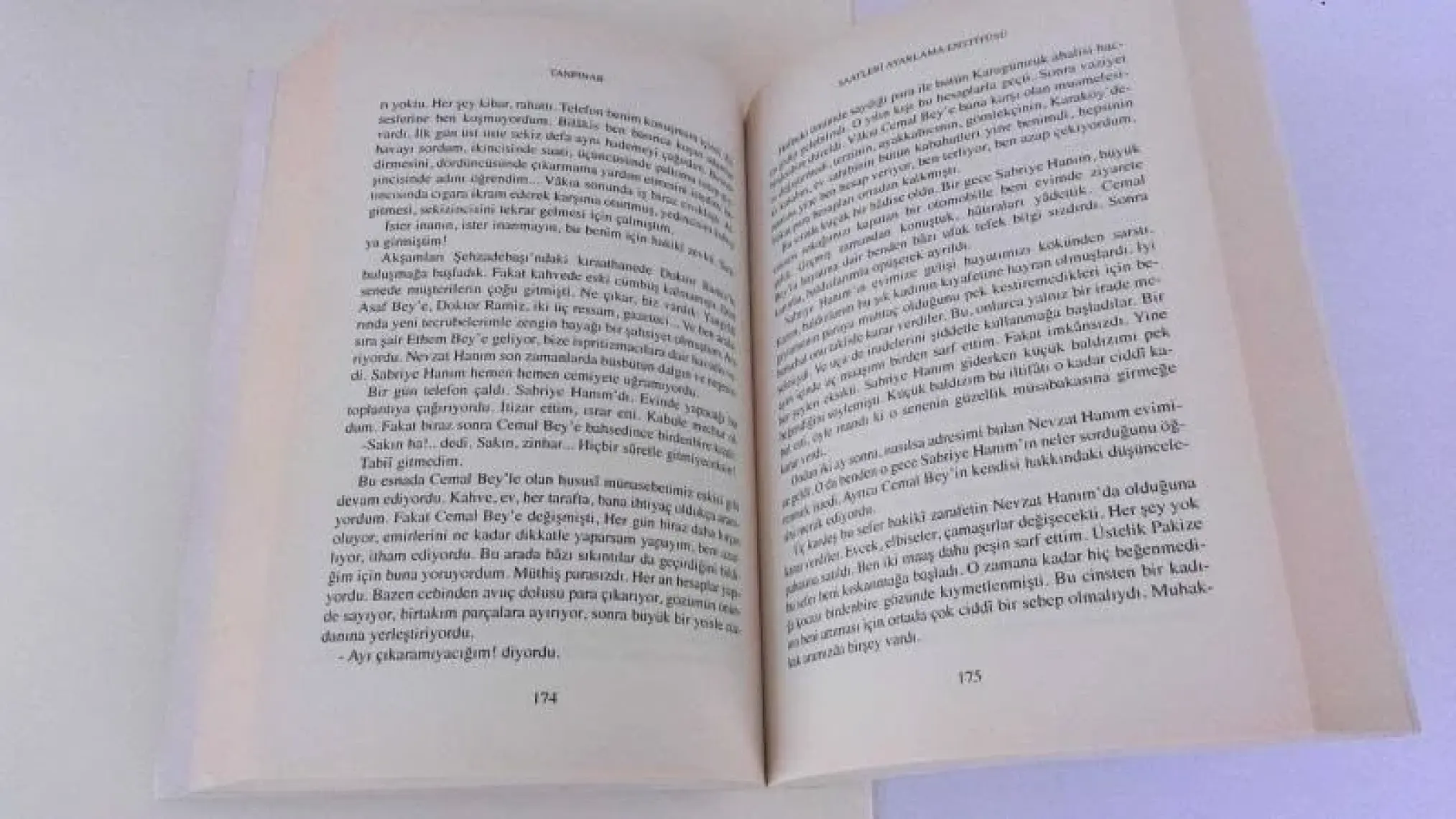 Saatleri Ayarlama Enstitüsü - Ahmet Hamdi Tanpınar