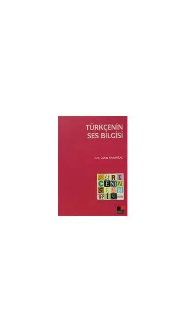 Türkçenin Ses Bilgisi