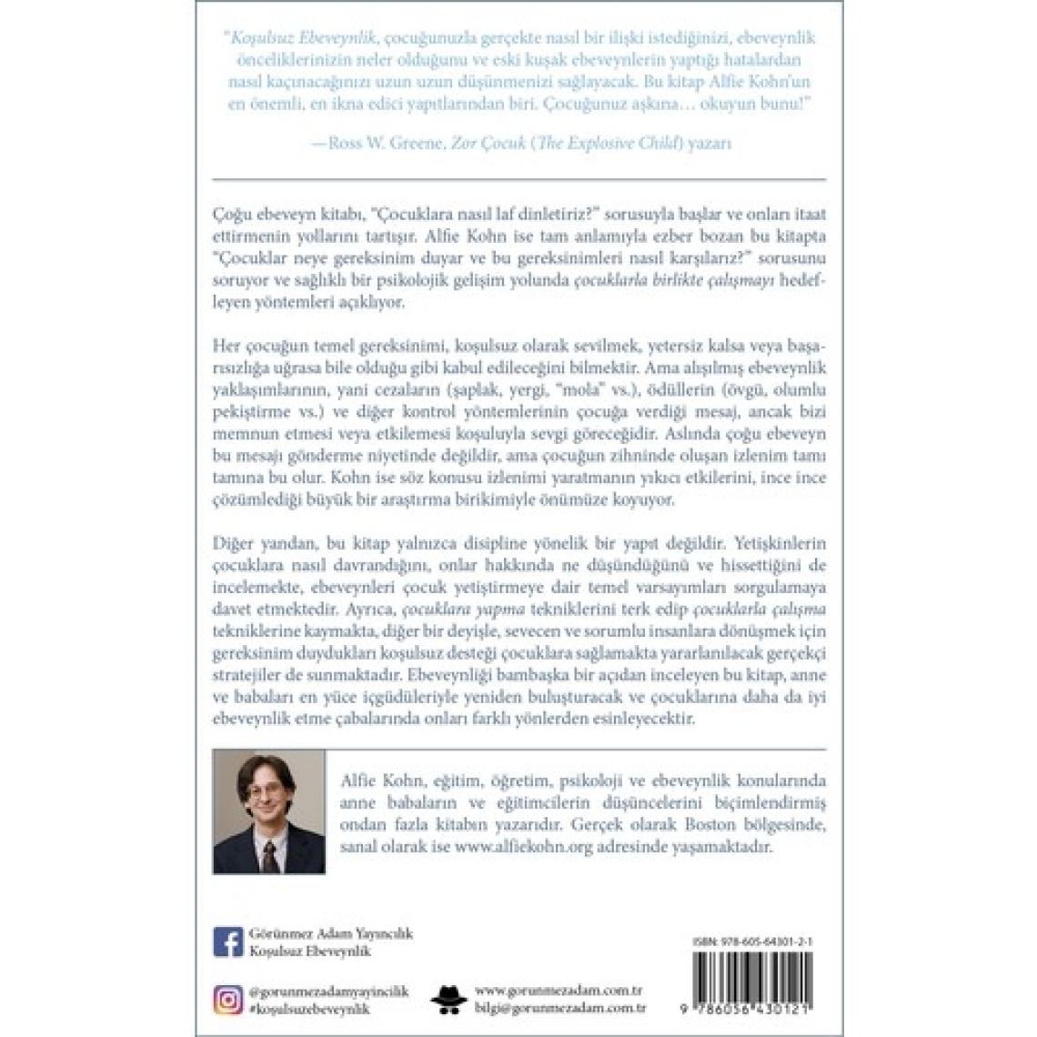 Koşulsuz Ebeveynlik - Alfie Kohn
