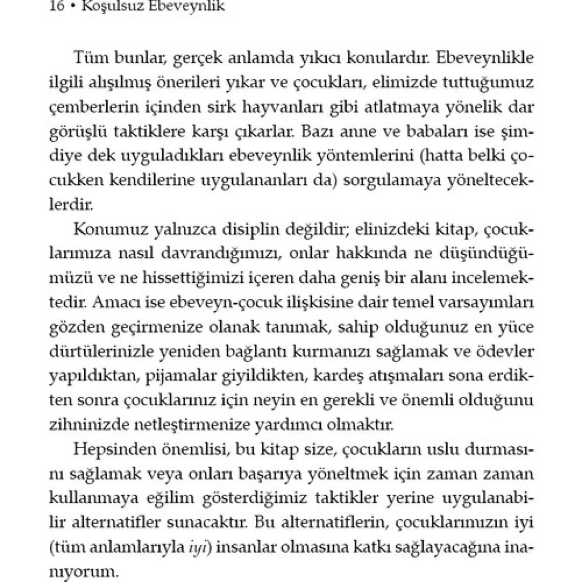Koşulsuz Ebeveynlik - Alfie Kohn