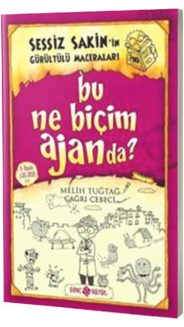 Sessiz Sakin’in Gürültülü Maceraları-10  Bu Ne Biçim Ajanda? (Ciltli) - Melih Tuğtağ