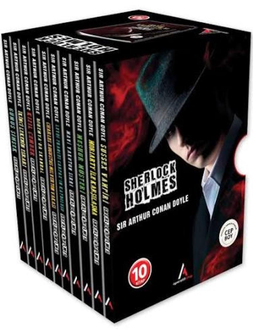 Aperatif Kitap Yayınları Sherlock Holmes Seti 10 Kitap Cep Boy Aperatif Tadımlık Kitaplar