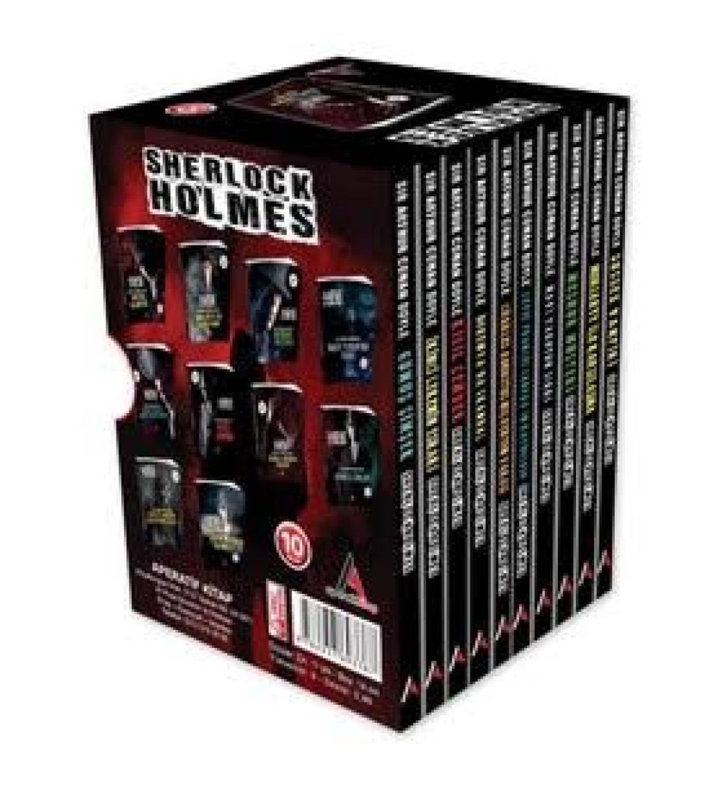 Aperatif Kitap Yayınları Sherlock Holmes Seti 10 Kitap Cep Boy Aperatif Tadımlık Kitaplar