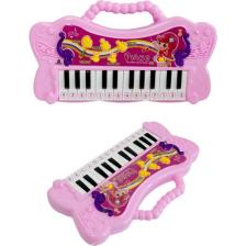 Rennes NP-150PK 24 Tuşlu Portatif Mini Oyuncak Çocuk Piyanosu Pembe