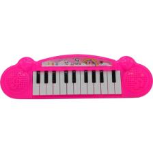 Uj Toys Melodili Poşetli Mini Piyanom-Pembe