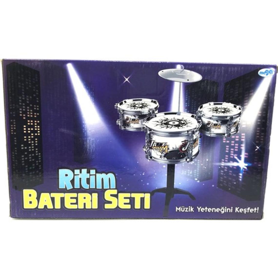 Mega Oyuncak Ritim Bateri Seti 685-31