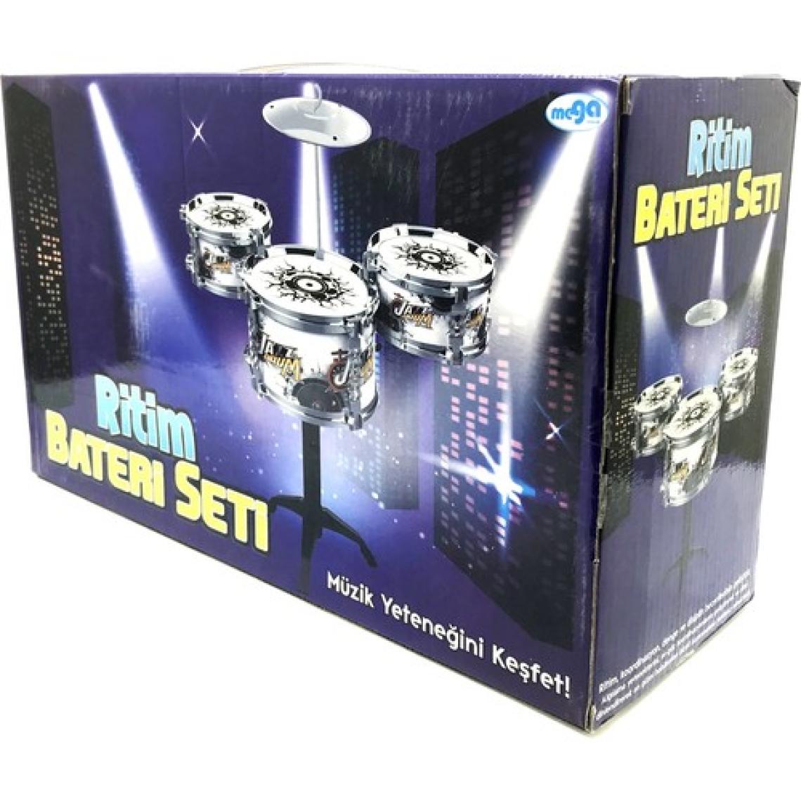 Mega Oyuncak Ritim Bateri Seti 685-31