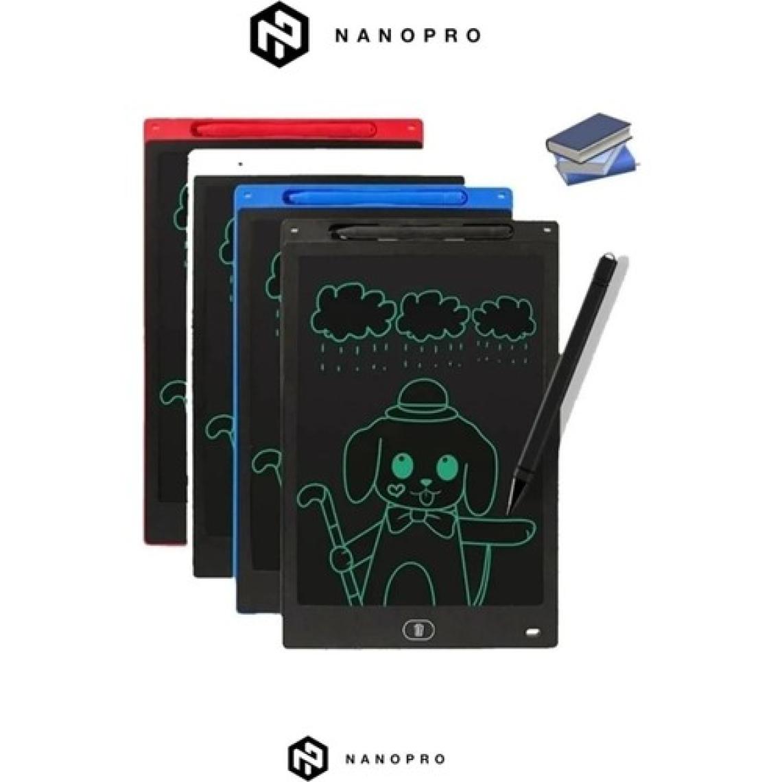 Nanopro Tablet LCD 8.5 Inç Dijital Kalemli Çizim Yazı Tahtası Grafik Not Yazma Eğitim Tableti