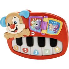 Fisher-Price Eğlen & Öğren  Eğitici Köpekçiğin Piyanosu (Türkçe) 5 Işıklı Piyano Tuşu 30+ Şarkı DLK19