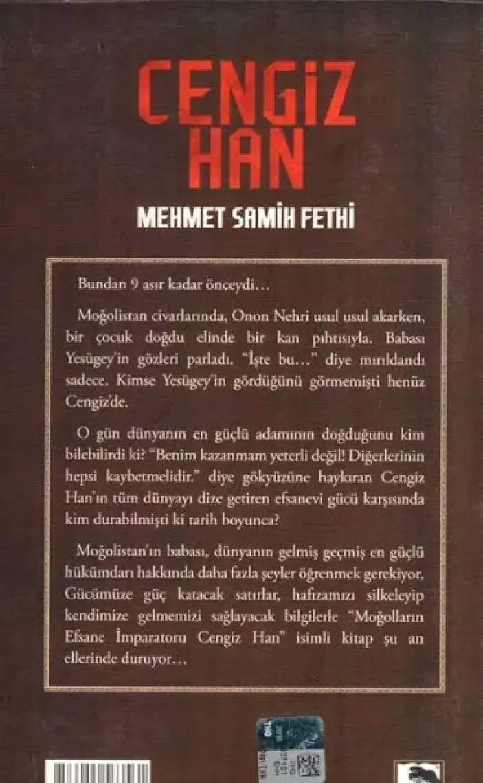 Moğolların Efsane İmparatoru Cengiz Han - Mehmet Samih Fethi