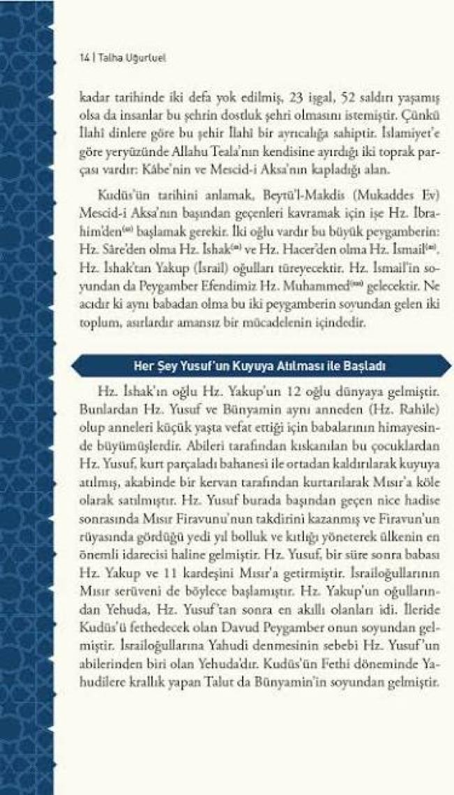 Arzın Kapısı Kudüs - Talha Uğurluel
