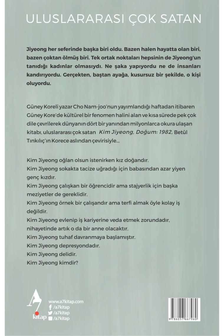 Kim Jiyeong, Doğum: 1982 - Cho Nam Joo