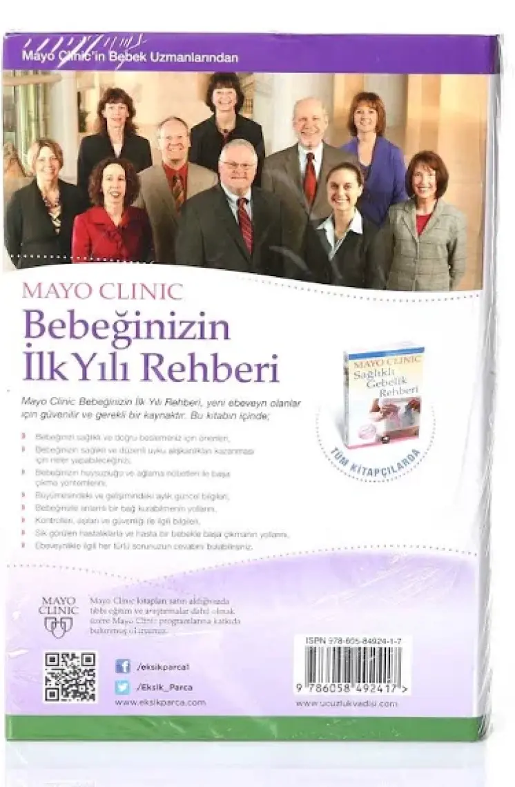 Kolektif - Bebeğinizin İlk Yılı Rehberi 9786058492417 - Mayo Clinic