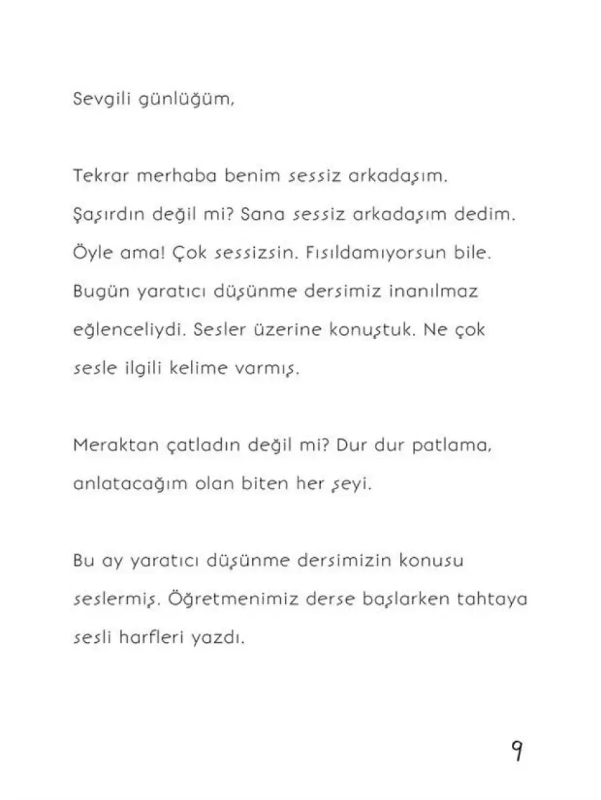 Bir Ses Duydum Sanki Hikaye Kitabı - 4 Yaş Üzeri Çocuklar Için Eğitici Ve Öğretici Kitap