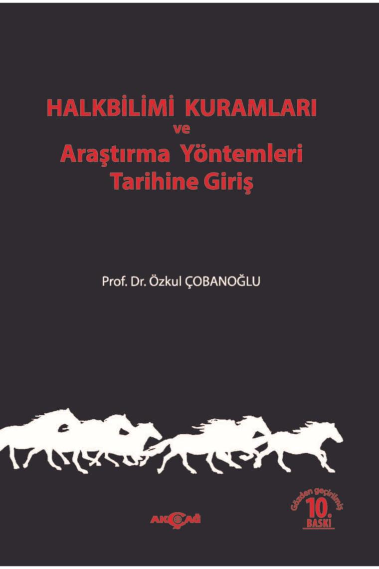 Halkbilimi Kuramları Ve Araştırma Yöntemleri Tarihine Giriş