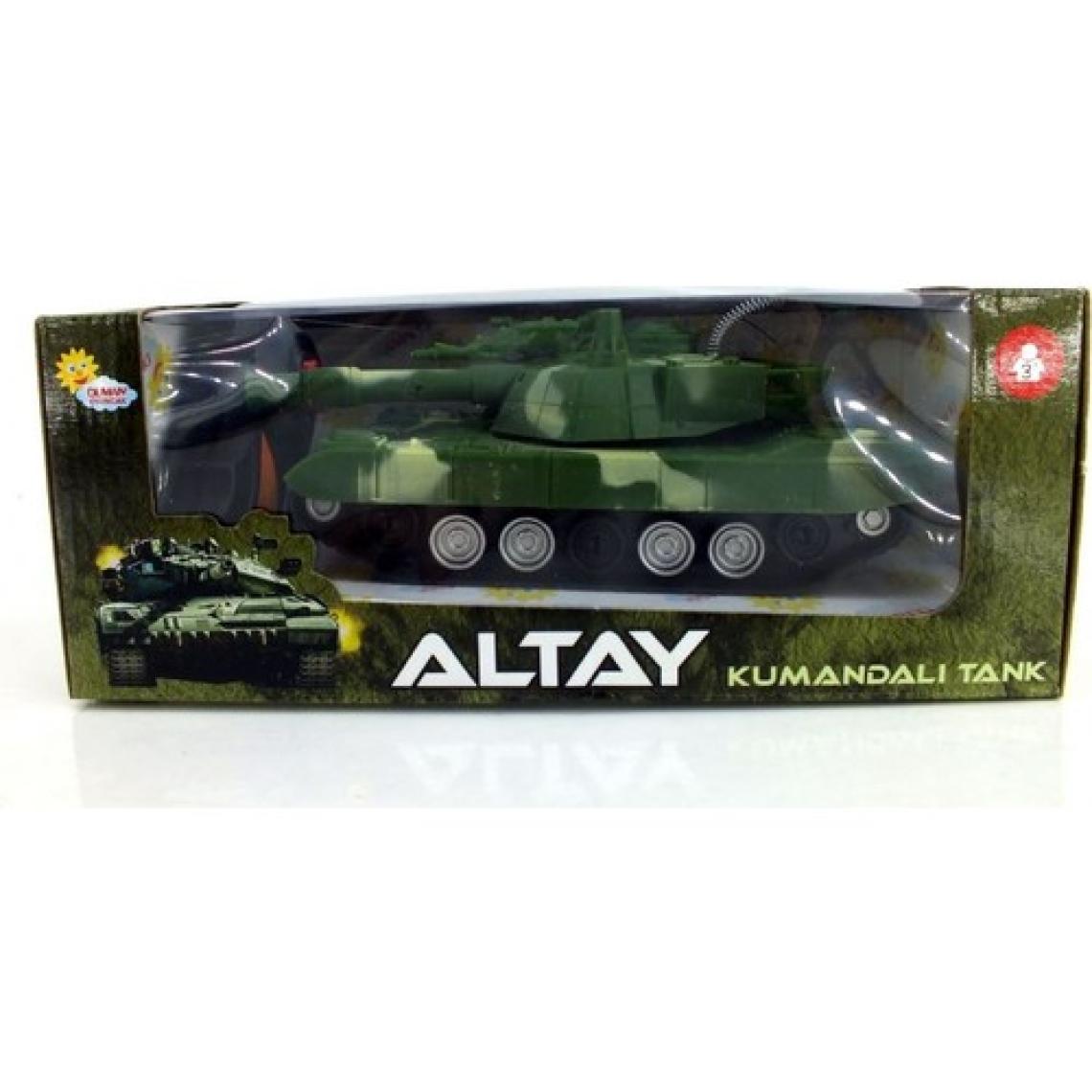 Duman Oyuncak Uzaktan Kumandalı Çift Fonksiyon Pilli Altay Tank