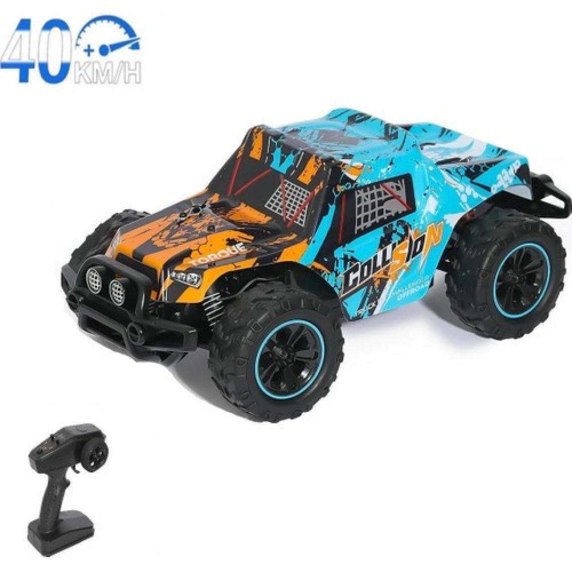 NeUygun Extreme Elektrikli Thunder 40 Km Hız Yapan Araba Uzaktan Kumandalı Pickup Jeep 1/16 Ölçek Işıklı