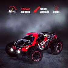 Mofy Baby 1:16 40KM/H Hız Yapan 4WD 4x4 Extreme Thunder Metal Iç Aksam Uzaktan Kumandalı Araba Rc Model Araç - K60