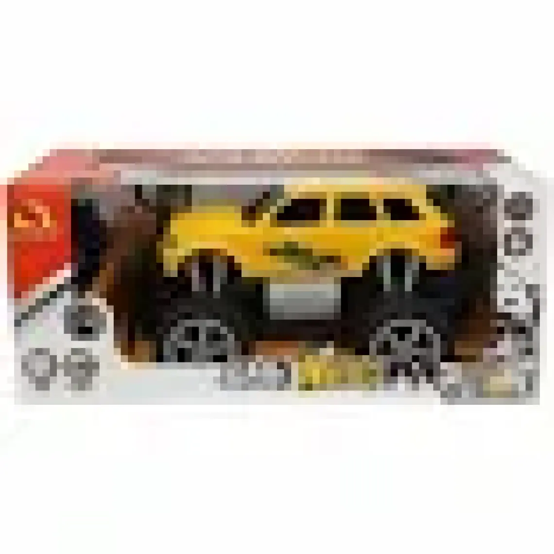 Suncon 1:18 Uzaktan Kumandalı Jumbo Wheels USB Şarjlı Araba 26 cm - Kırmızı